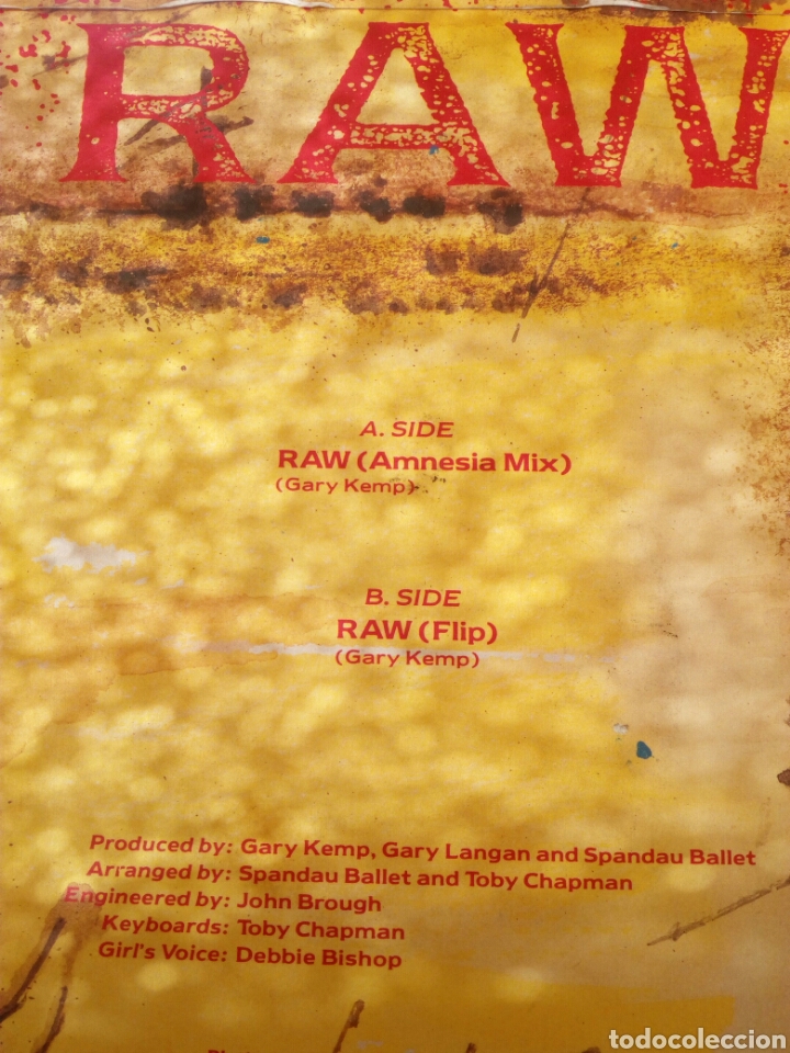Discos de vinilo: SPANDAU BALLET RAW - Foto 2