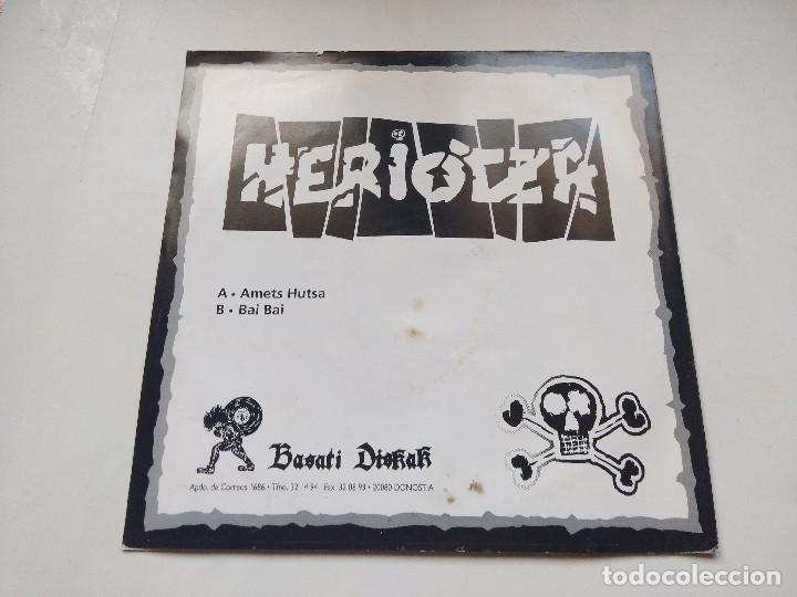 Discos de vinilo: SINGLE-VINILO PUNK/HERIOTZA. - Foto 3