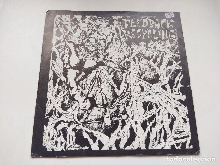 Discos de vinilo: SINGLE-VINILO HARD CORE/FEEDBACK RECYCLING - Foto 1