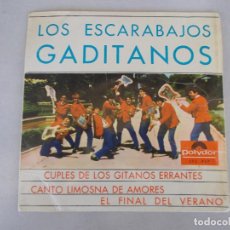 Discos de vinilo: LOS ESCARABAJOS GADITANOS - CUPLÉS DE LOS GITANOS ERRANTES - EP -1965