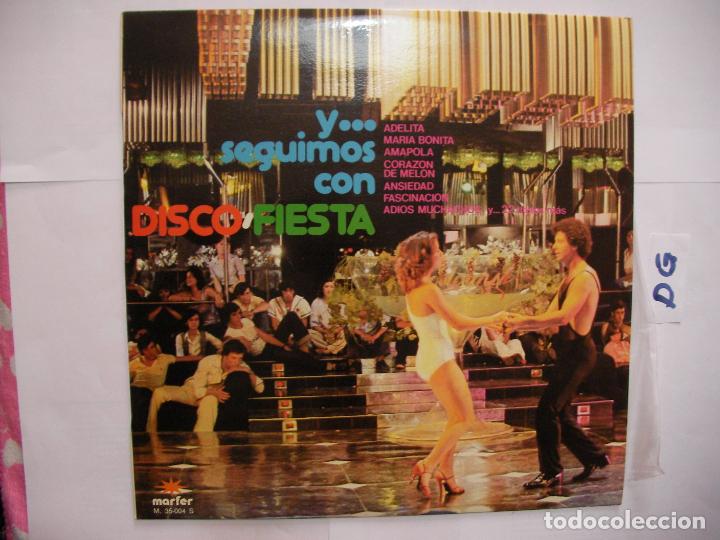 Dischi in vinile: ANTIGUO DISCO LP VINILO - Y ..... SEGUIMOS CON DISCO FIESTA - D3
