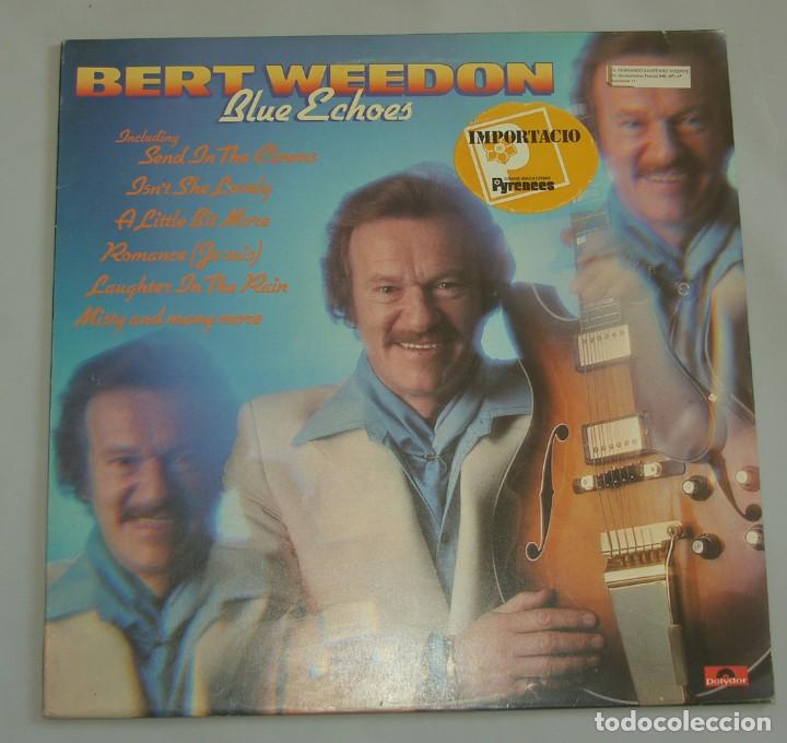 Discos de vinilo: BERT WEEDON - BLUE ECHOES - POLYDOR UK - Foto 1