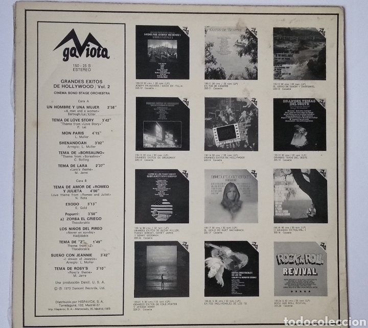 Discos de vinilo: MUSICA DE PEL&Iacute;CULAS - Foto 2