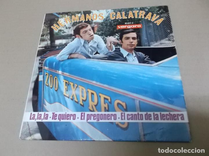Discos de vinilo: HERMANOS CALATRAVA (EP) LA, LA, LA A&Ntilde;O 1968 - Foto 1
