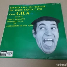 Discos de vinilo: GILA (EP) ENSAYO PARA UN FESTIVAL AÑO 1968