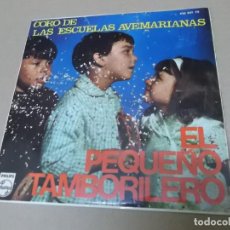 Discos de vinilo: CORO DE LAS ESCUELAS AVEMARIANAS (EP) EL PEQUEÑO TAMBORILERO AÑO 1966. Lote 154454162