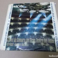 Discos de vinilo: CORAL DE CAMARA DEL GRAN TEATRO DEL LICEO (EP) HA NASCUT JESUS AÑO 1966