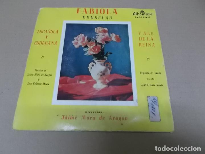 Discos de vinilo: JAIME DE MORA Y ARAGON (EP) FABIOLA A&Ntilde;O 1961 - Foto 1