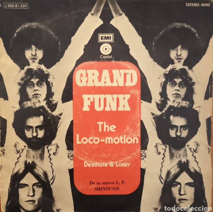 Discos de vinilo: GRAND FUNK - VINILO SINGLE - Foto 1