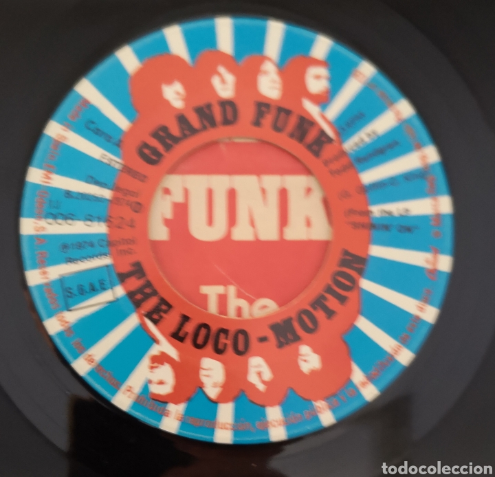 Discos de vinilo: GRAND FUNK - VINILO SINGLE - Foto 2