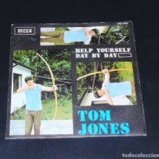 Discos de vinilo: TOM JONES ---HELP YOURSELFM ---DAY BY DAY -----AÑO 1968O VINILO MINT + FUNDA NEAR MINT