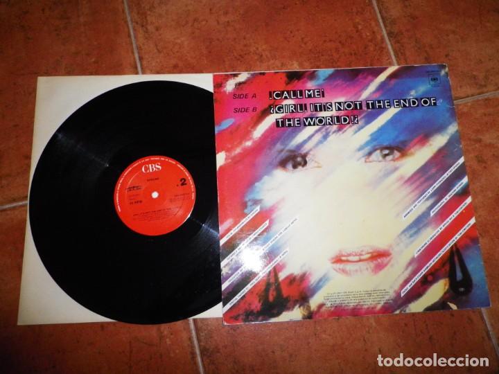 Discos de vinilo: SPAGNA Call me / Girl it´s not the end of the world MAXI SINGLE DEL AÑO 1987 ESPAÑA ITALO-DISCO RARO - Foto 2 - 154527850