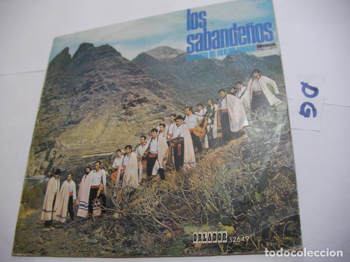 Discos de vinilo: ANTIGUO DISCO LP VINILO - LOS SABANDE&Ntilde;OS - D1 - Foto 1