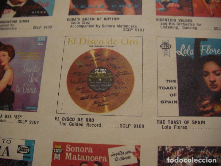 Discos de vinilo: ANTIGUO DISCO LP VINILO - EL DISCO DE ORO - D1 - Foto 2