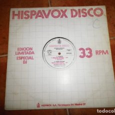 Discos de vinilo: HISPAVOX DISCO SYLVESTER DOOBIE BROTHERS CHIC D.D.SOUND MAXI SINGLE VINILO PROMO EDICION LIMITADA