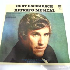 Discos de vinilo: LP. BURT BACHARACH. RETRATO MUSICAL. 1974. ARIOLA EURODISC