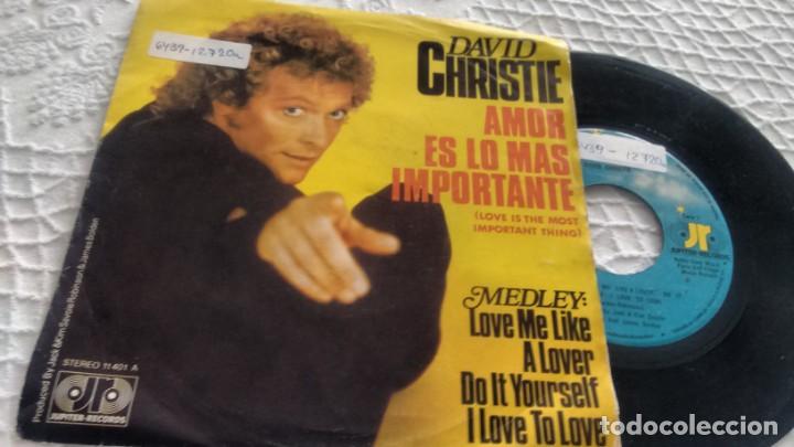 Discos de vinilo: SINGLE (VINILO) DE DAVID CHRISTIE A&Ntilde;OS  70 - Foto 1