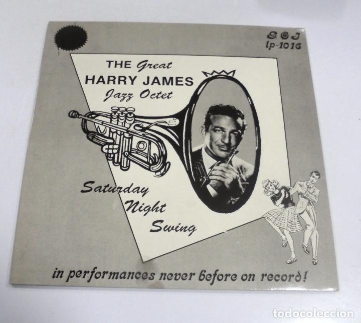 Vinyl records: LP. THE GREAT HARRY JAMES. JAZZ OCTET. SATURDAY NIGHT SWING. 1979. JASMINE RECORDS