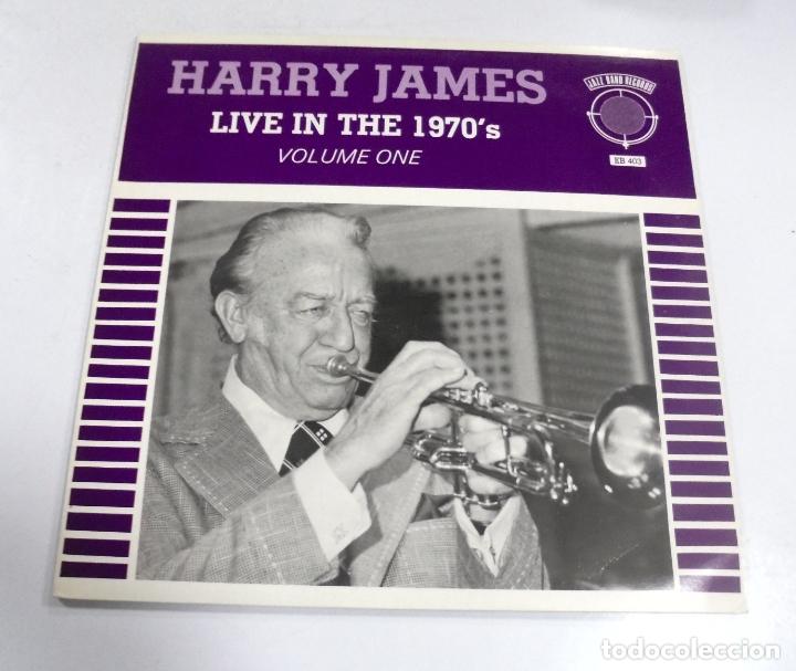 Vinyl records: LP. HARRY JAMES LIVE IN THE 1970'S. VOLUME ONE. JAZZ BAND RECORDS 1987