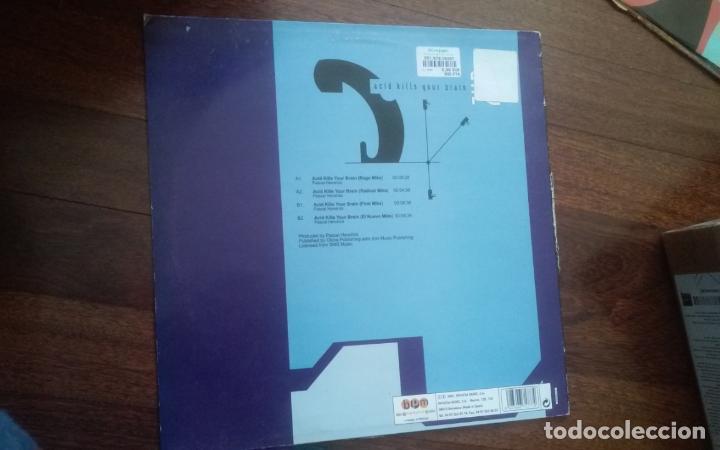 Discos de vinilo: Gaz-acid kills your brain.maxi espa&ntilde;a - Foto 2