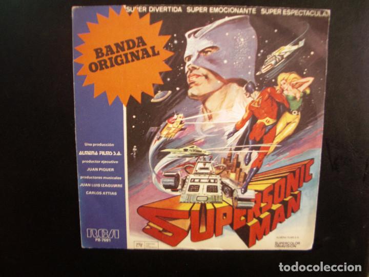 Discos de vinilo: SUPERSONIC MAN- BSO. SINGLE. - Foto 1