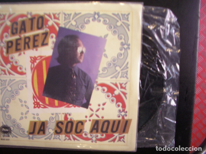 Discos de vinilo: GATO PEREZ- JA SOC AQUI. SINGLE. - Foto 3