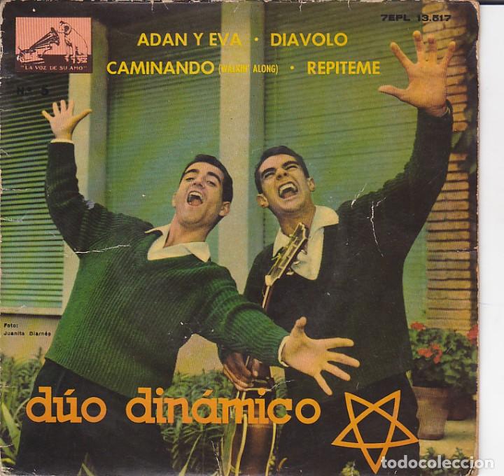 Discos de vinilo: EP DUO DINAMICO ADAN Y EVA + 3 - Foto 1