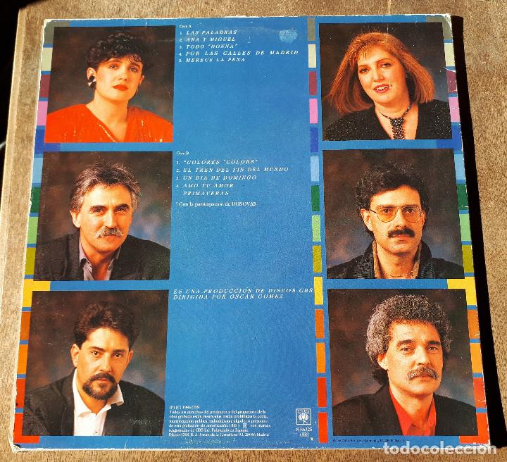 Discos de vinilo: LP Mocedades, colores - Foto 2