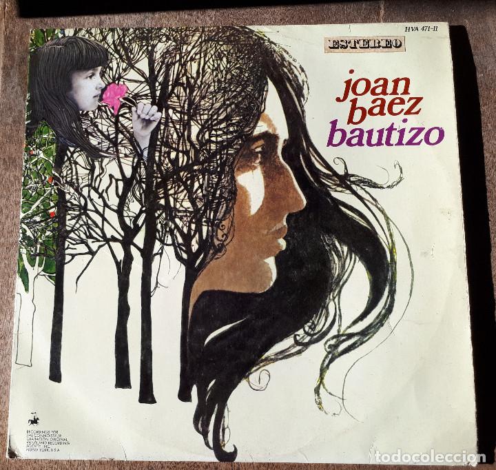 Discos de vinilo: LP Joan Baez, Bautizo - Foto 1