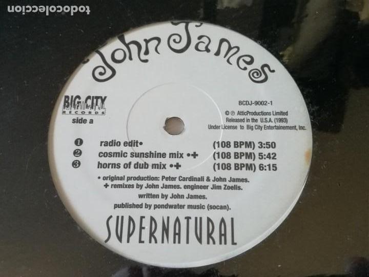 Discos de vinilo: John James - Supernatural - 1993 - Foto 1