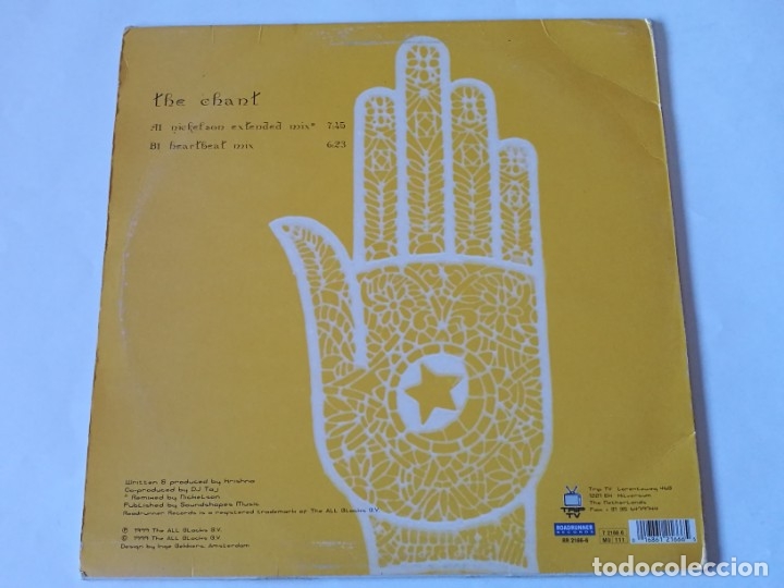 Discos de vinilo: Krishna - The Chant - 1999 - Foto 2