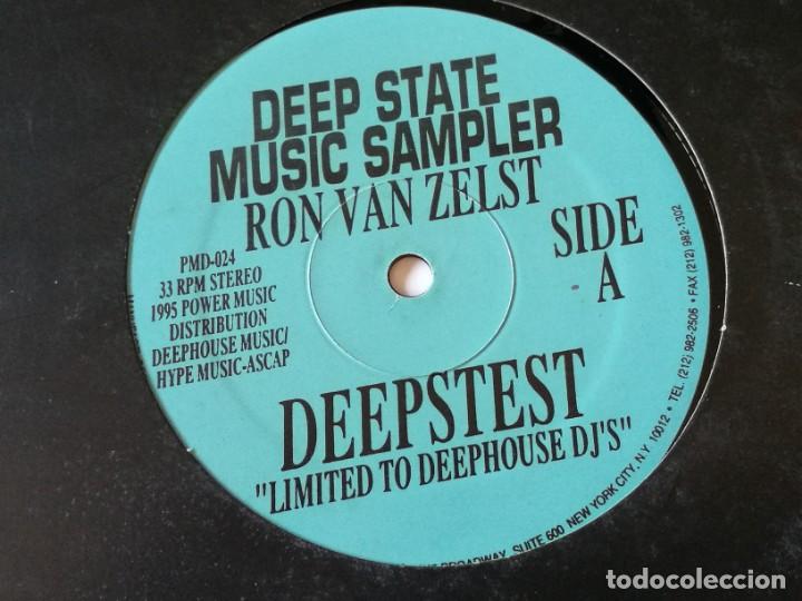 Discos de vinilo: Ron Van Zelst - Deep State Music Sampler - 1995 - Foto 1