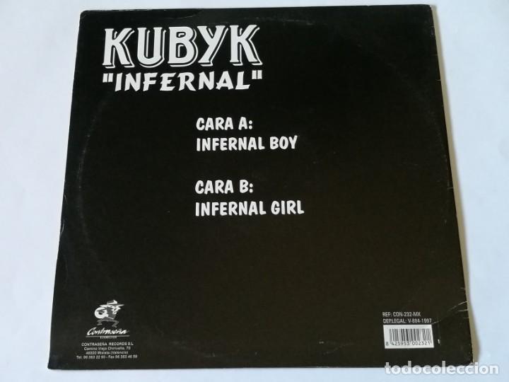 Discos de vinilo: Kubyk - Infernal - 1997 - Foto 2