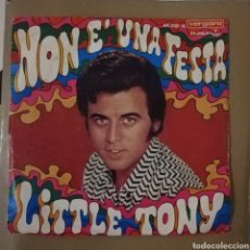 Disques de vinyle: LITTLE TONY - NON E'UNA FIESTA. Lote 154759130