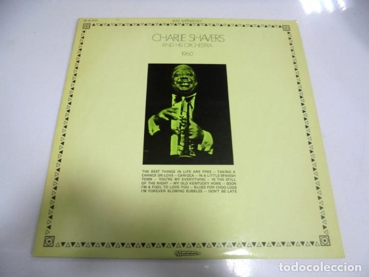 Vinyl-Schallplatten: LP. CHARLIE SHAVERS AND HIS ORCHESTRA. 1960. MUSIDISC