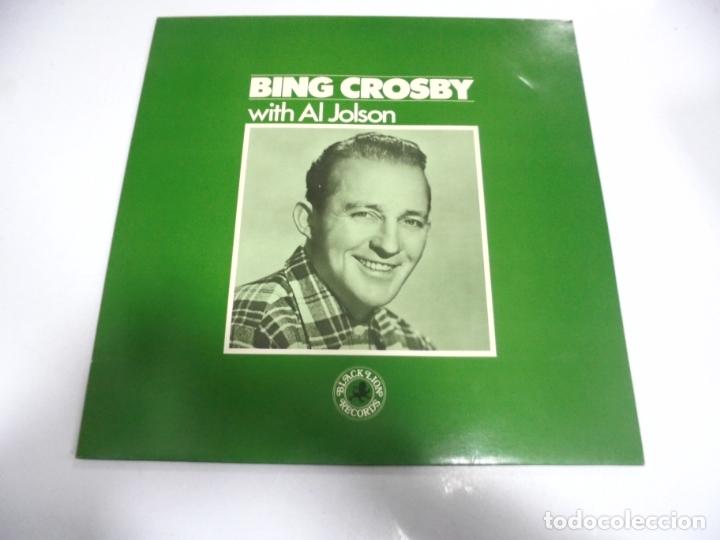 Discos de vinilo: LP. BING CROSBY WITH AL JOLSON. 1983. PHONOCO - Foto 1