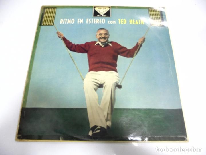 Discos de vinilo: LP. RITMO EN ESTEREO CON TED HEATH. DECCA - Foto 1