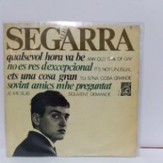 Disques de vinyle: EP ** LLEO SEGARRA ** QUALSEVOL HORA VA BE - ....** COVER/ VG+ / EXCELLENT ** EP/ VERY GOOD + **1965. Lote 154781458