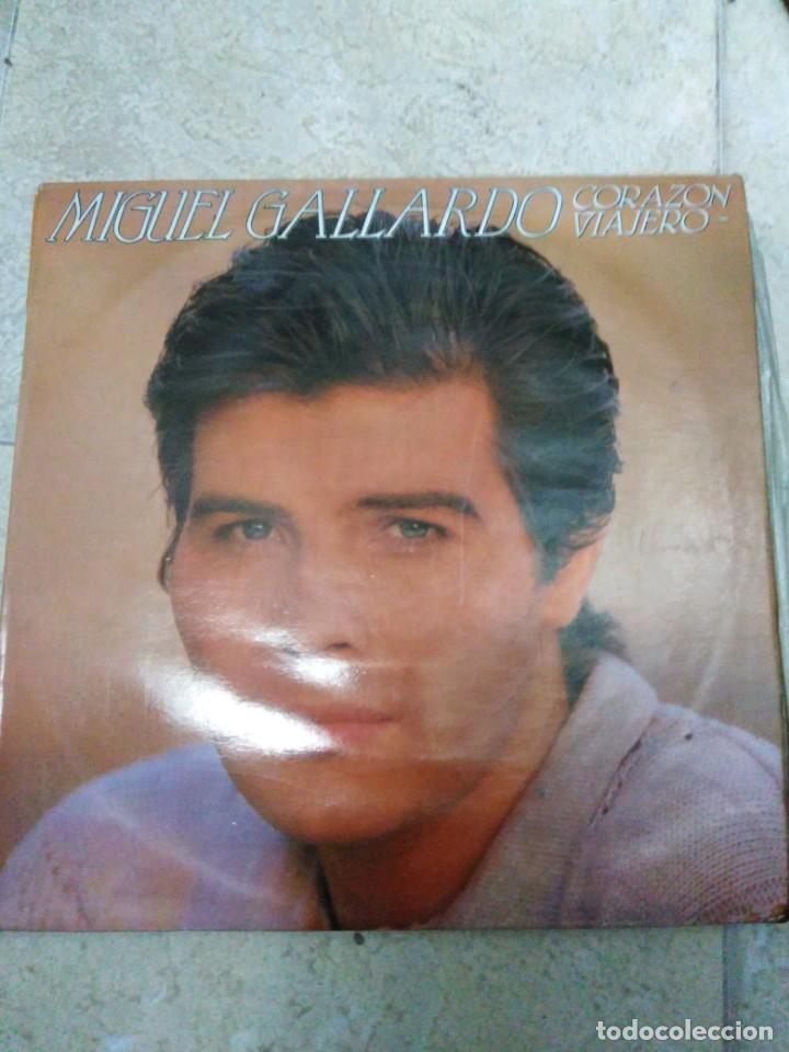 Discos de vinilo: MIGUEL GALLARDO-CORAZ&Oacute;N VIAJERO - Foto 1