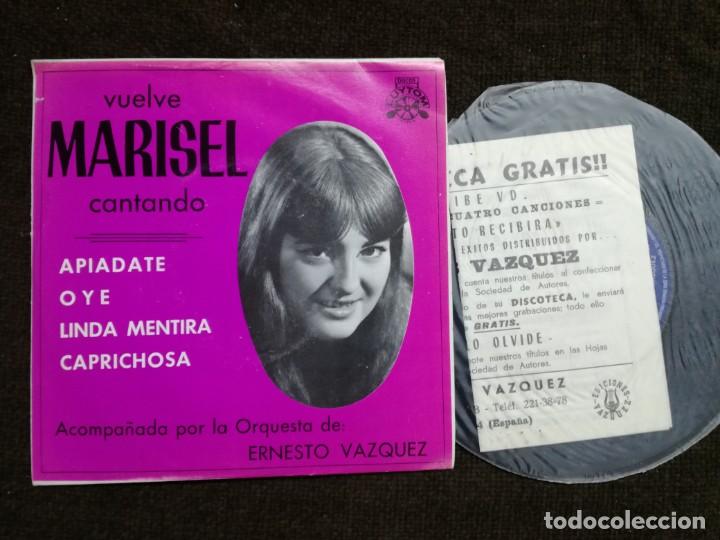 Discos de vinilo: VUELVE MARISEL CANTANDO, EDICIONES VAZQUEZ - Foto 1