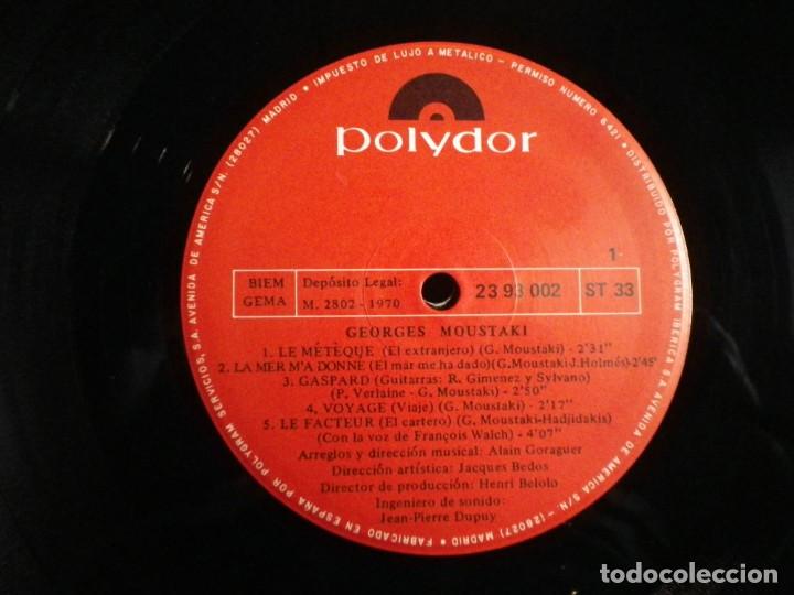 Discos de vinilo: Georges Moustaki - Foto 3