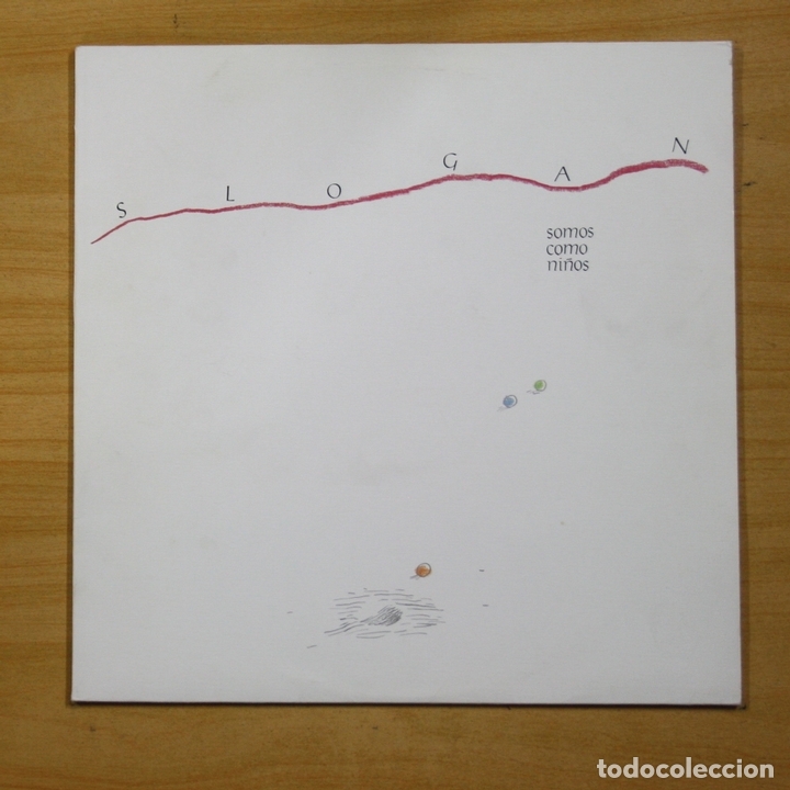 Discos de vinilo: SLOGAN - SOMOS COMO NI&Ntilde;OS - LP - Foto 1