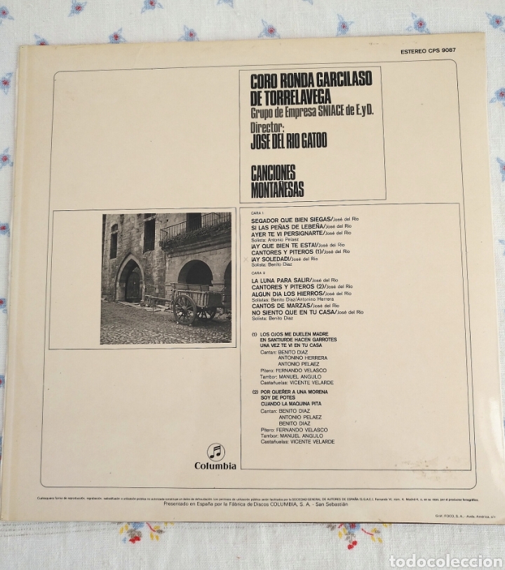Discos de vinilo: VINILO CANCIONES MONTA&Ntilde;ESAS - Foto 2