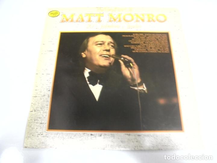 Discos de vinilo: LP. MATT MONRO. 20 FABULOUS TRACKS. 1982. MFP - Foto 1