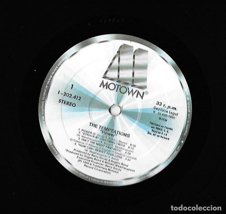 Discos de vinilo: TEMPTATIONS, THE: POWER - Foto 4