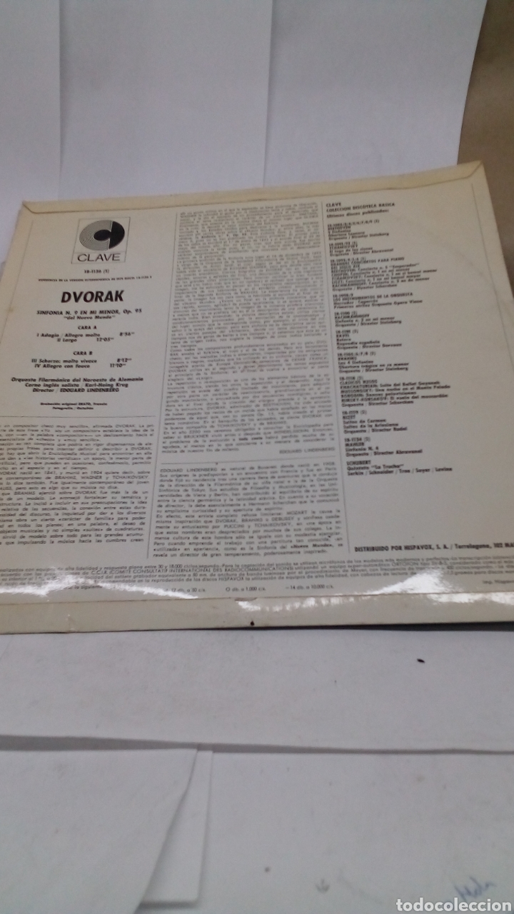 Discos de vinilo: Discos de vinilo Dvorak - Foto 2