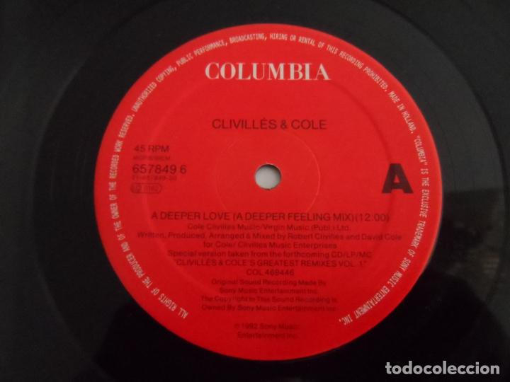 Discos de vinilo: livill&eacute;s & cole - a deeper love - Foto 3