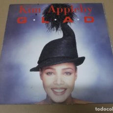 Discos de vinilo: KIM APPLEBY (MX) G.L.A.D. +2 TRACKS AÑO 1991. Lote 154995302