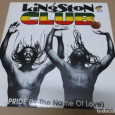 Discos de vinilo: KINGSTON CLUB (MX) PRIDE (IN THE NAME OF LOVE) +2 TRACKS AÑO 1993. Lote 154996066