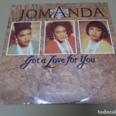 Discos de vinilo: JOMANDA (MX) GOT A LOVE FOR YOU +2 TRACKS AÑO 1991 – EDICION U.K.. Lote 154996550